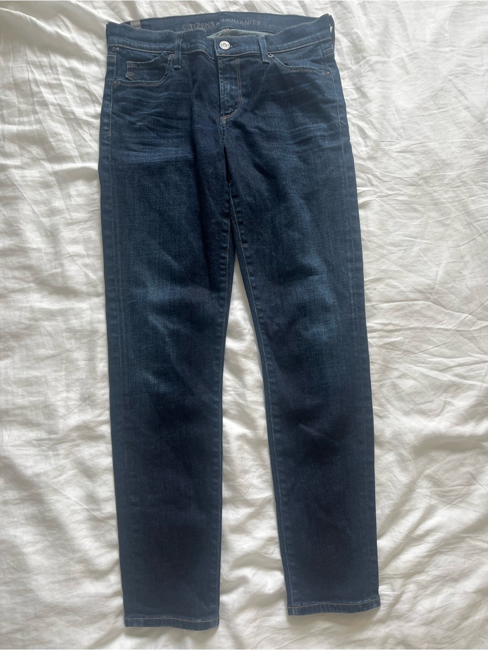 Citizens Of Humanity Dark Blue Straight Jeans
